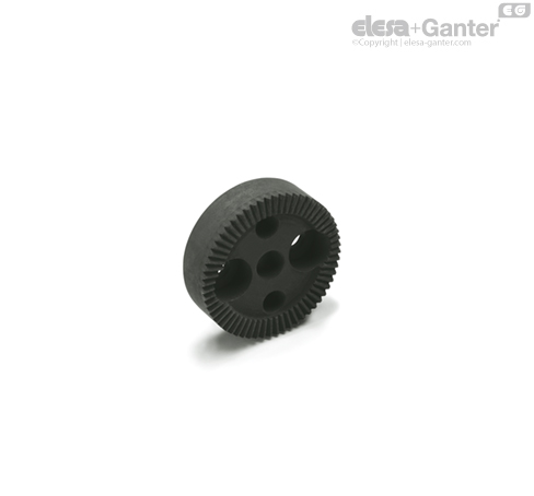 GN 187.4 Serrated locking plates Steel | Elesa+Ganter